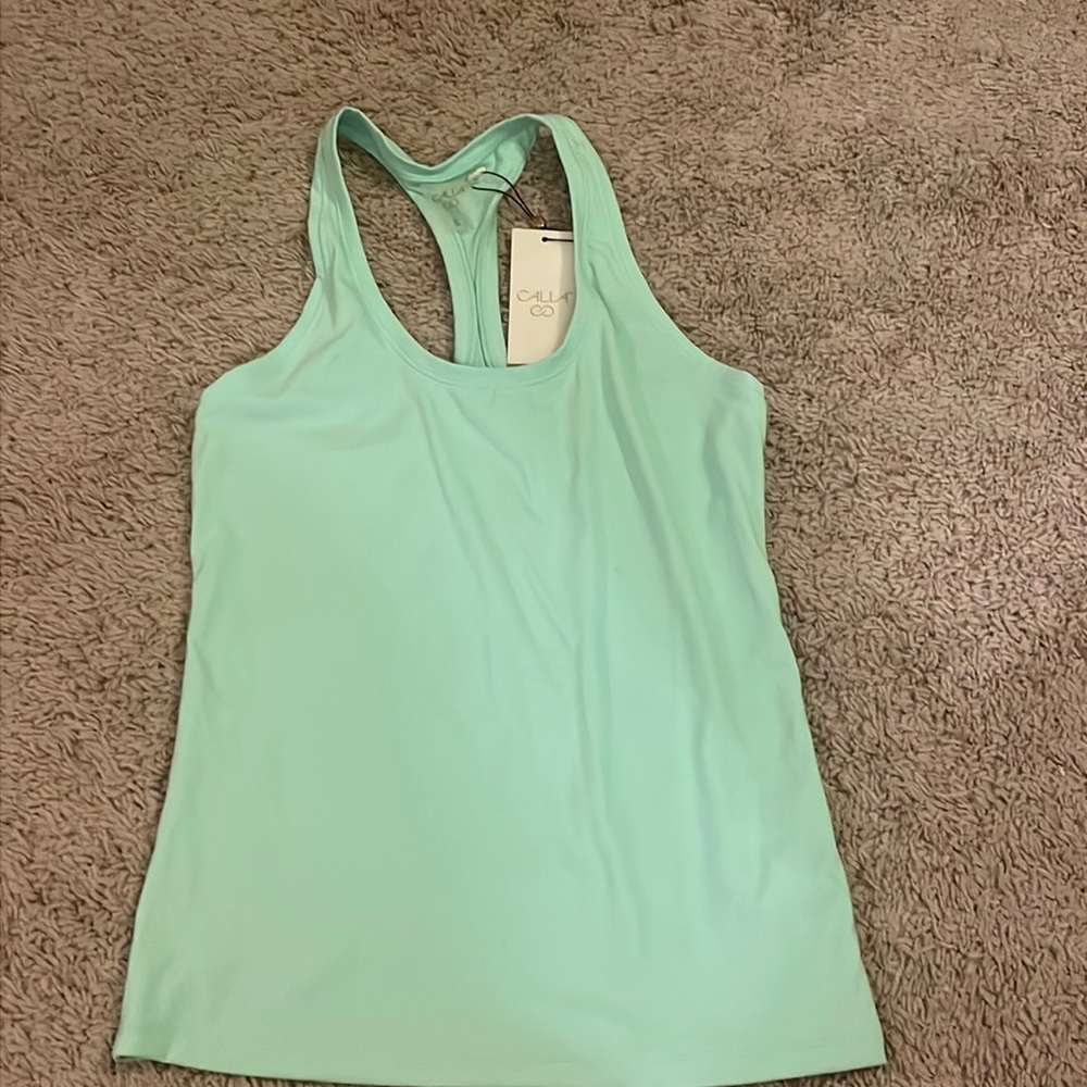 Calia racer back tank top